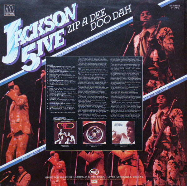 Jackson 5ive* : Zip A Dee Doo Dah (LP, Comp)