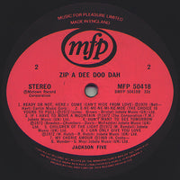 Jackson 5ive* : Zip A Dee Doo Dah (LP, Comp)