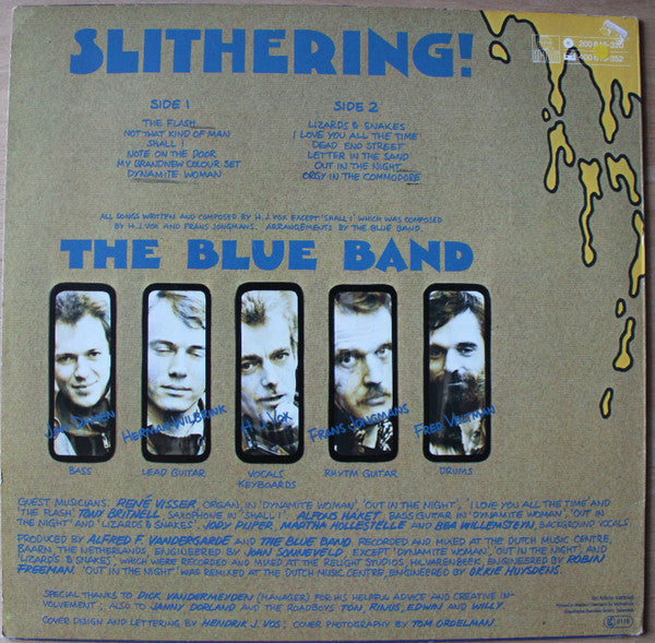 The Blue Band (2) : Slithering (LP, Album)