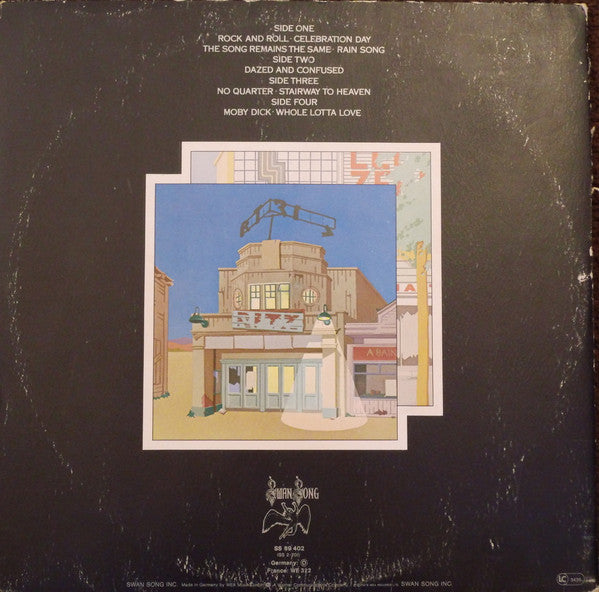Led Zeppelin : The Soundtrack From The Film The Song Remains The Same (2xLP, Album)