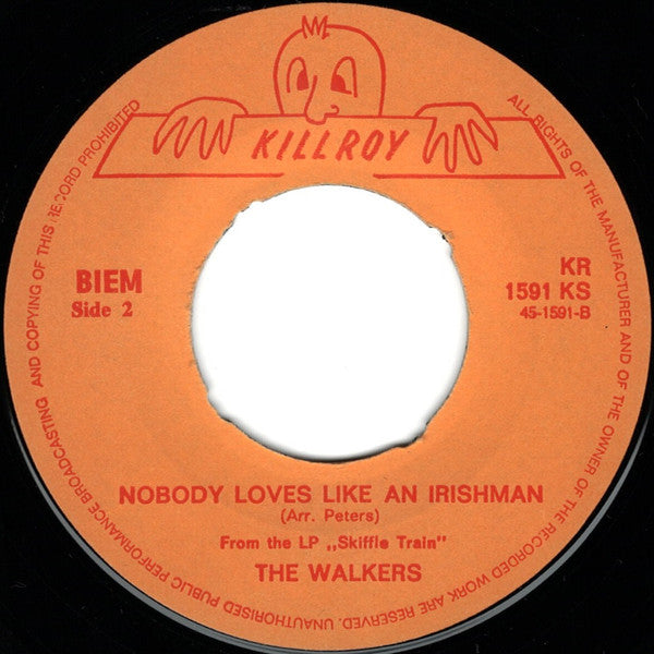 The Walkers (2) : There's No More Corn On The Brasos (7", Single)