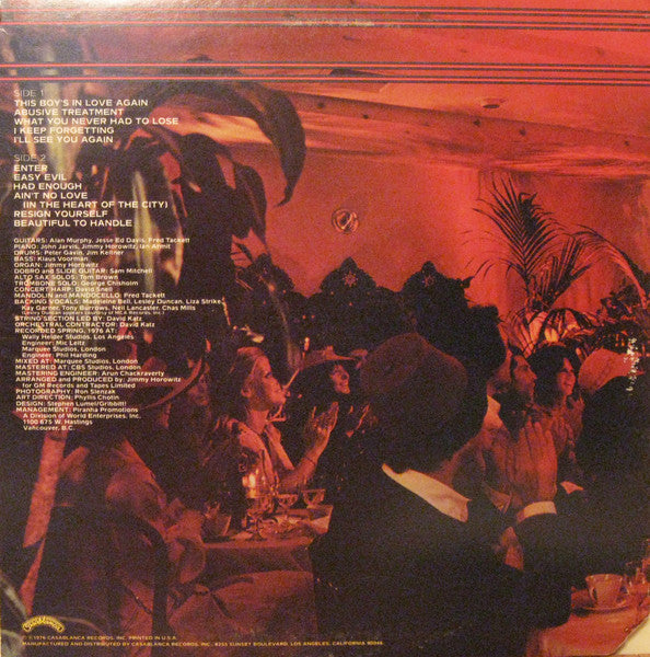 Long John Baldry : Welcome To Club Casablanca (LP, Album)