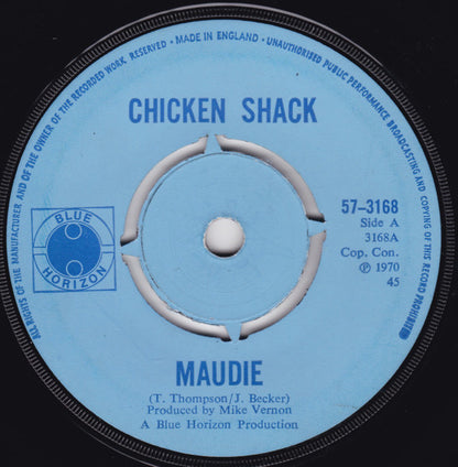 Chicken Shack : Maudie (7", Single, 4-p)
