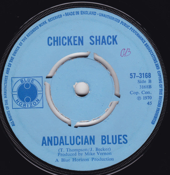 Chicken Shack : Maudie (7", Single, 4-p)