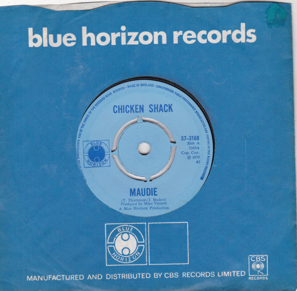 Chicken Shack : Maudie (7", Single, 4-p)
