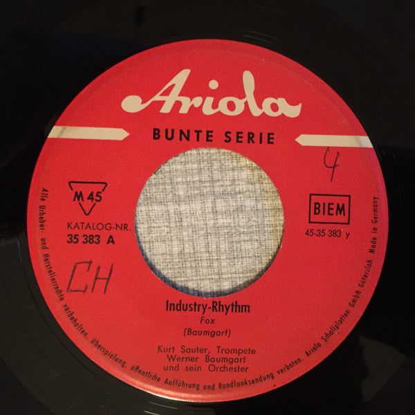 Werner Baumgart Und Sein Orchester, Kurt Sauter : Montan-City-Blues / Industry-Rhythm (7")