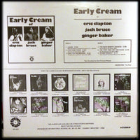 Eric Clapton / Jack Bruce / Ginger Baker : The Early Cream Of Eric Clapton, Jack Bruce & Ginger Baker (LP, Comp)