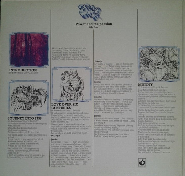 Eloy : Power And The Passion (LP, Album, RE, Gat)