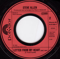 Steve Allen : Letter From My Heart (7", Single)