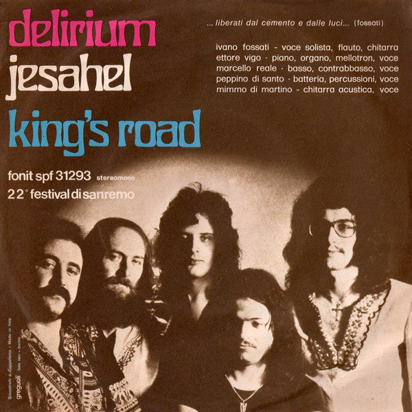 Delirium (5) : Jesahel (7")