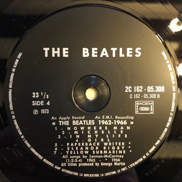 The Beatles : 1962-1966 (2xLP, Comp, RE, Gat)
