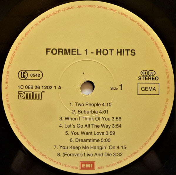 Various : Formel Eins - Hot Hits (LP, Comp)