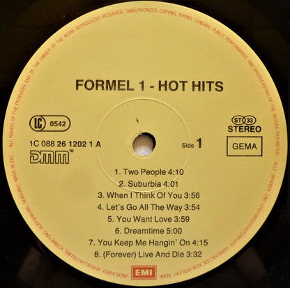 Various : Formel Eins - Hot Hits (LP, Comp)