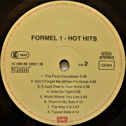 Various : Formel Eins - Hot Hits (LP, Comp)