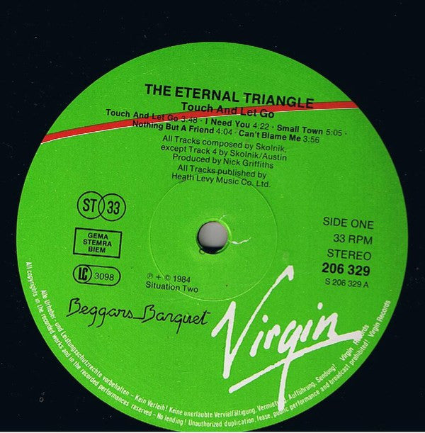 Eternal Triangle : Touch And Let Go (LP, Album)