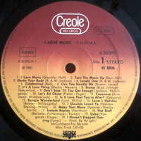 Enigma (2) : I Love Music (12")