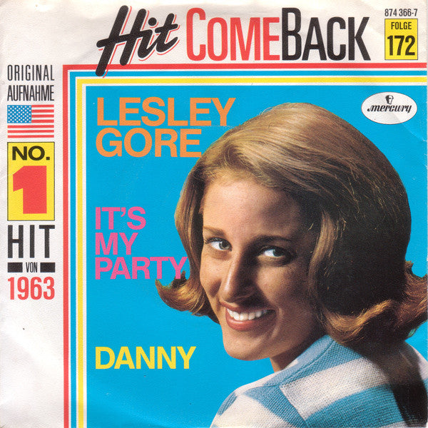 Lesley Gore : It's My Party (7", Single, Mono, RE)