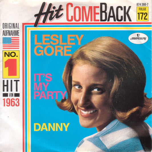 Lesley Gore : It's My Party (7", Single, Mono, RE)