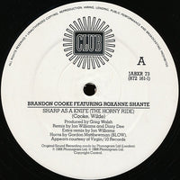 Brandon Cooke Featuring Roxanne Shante* : Sharp As A Knife (Remix) (12")