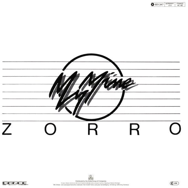 My Mine : Zorro (12")