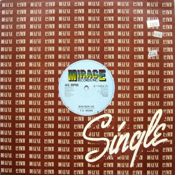 T.S. Monk : Bon Bon Vie (12", Single)