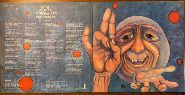 King Crimson : In The Court Of The Crimson King (An Observation By King Crimson) (LP, Album, RE, Gat)