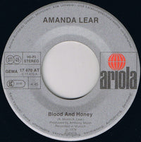 Amanda Lear : Blood & Honey (7", Single)