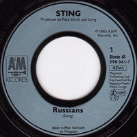 Sting : Russians (7", Single)