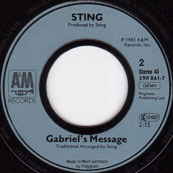 Sting : Russians (7", Single)