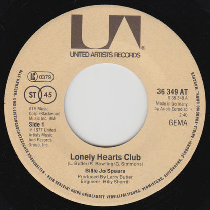 Billie Jo Spears : Lonely Hearts Club (7", Single)