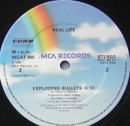 Real Life : Catch Me I'm Falling (12", Maxi)