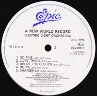 Electric Light Orchestra : A New World Record (LP, Album, RE)