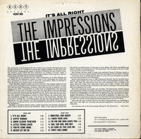 The Impressions : The Impressions (LP, Album, RE)