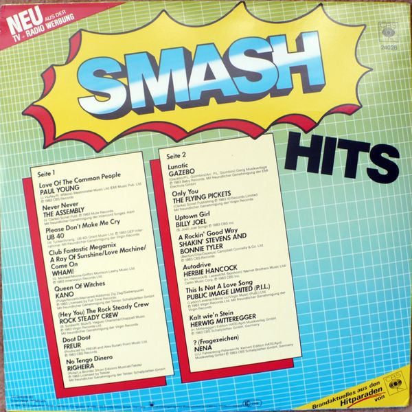Various : Smash Hits (LP, Comp)