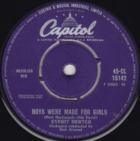 Everit Herter : Boys Were Made For Girls (7")