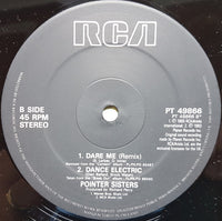 Pointer Sisters : Back In My Arms (12", Single)