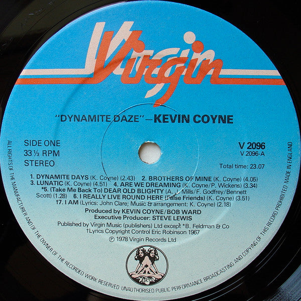Kevin Coyne : Dynamite Daze (LP, Album)