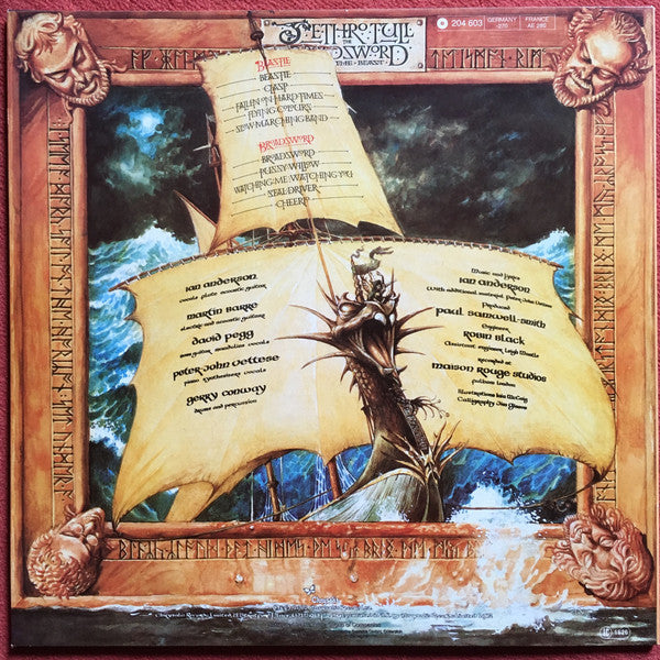 Jethro Tull : The Broadsword And The Beast (LP, Album, RE)