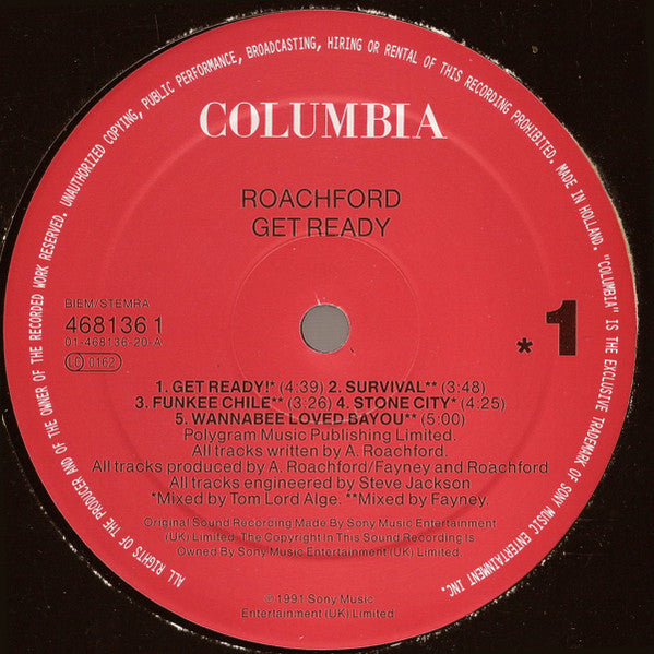 Roachford : Get Ready! (LP, Album)