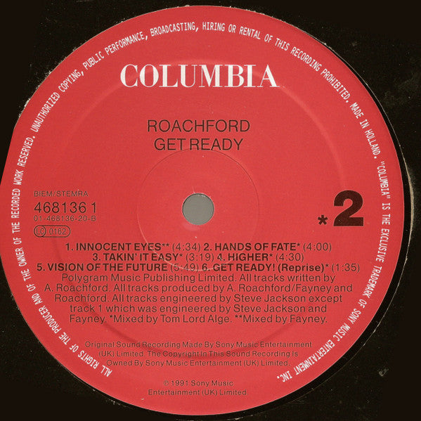 Roachford : Get Ready! (LP, Album)