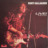 Rory Gallagher : Live! In Europe (LP, Album, Gat)