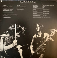Rory Gallagher : Live! In Europe (LP, Album, Gat)