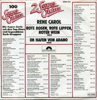 René Carol : Rote Rosen, Rote Lippen, Roter Wein / Im Hafen von Adano (7", Single)