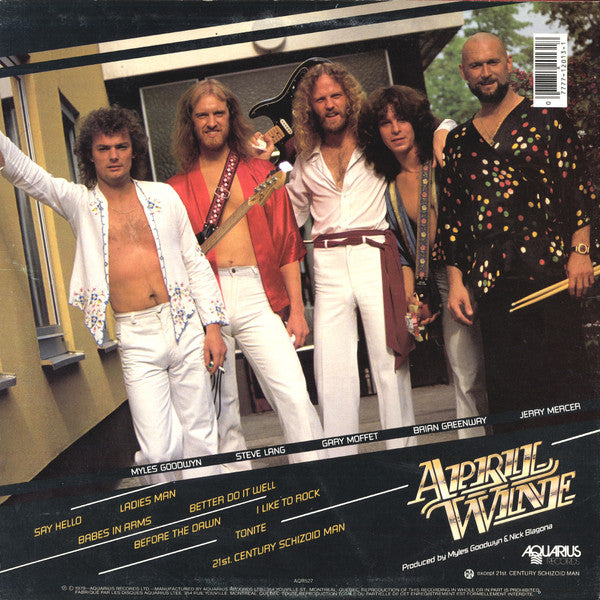 April Wine : Harder.....Faster (LP, Album)