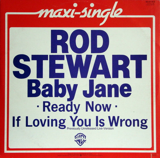 Rod Stewart : Baby Jane (12", Maxi)