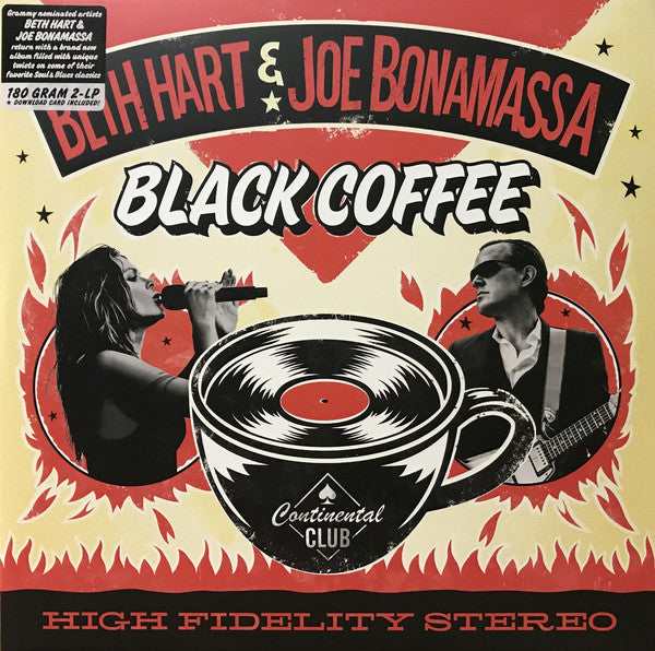 Beth Hart & Joe Bonamassa : Black Coffee (2xLP, Album, 180)