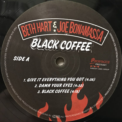 Beth Hart & Joe Bonamassa : Black Coffee (2xLP, Album, 180)