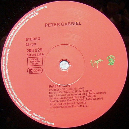 Peter Gabriel : Peter Gabriel (LP, Album, RE)