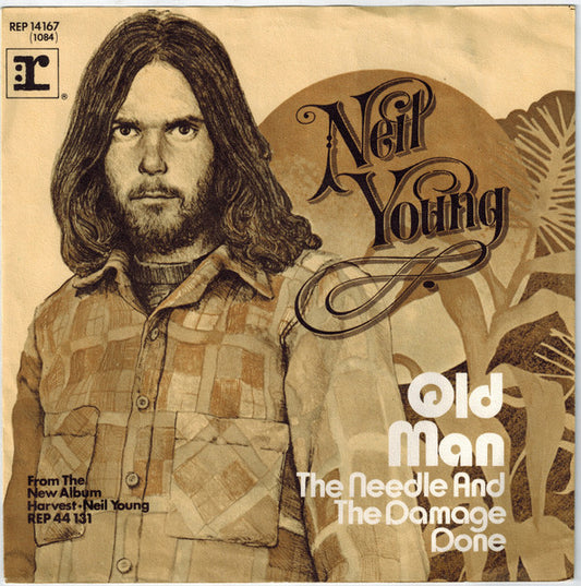 Neil Young : Old Man (7", Single, Promo)