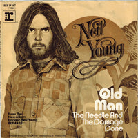 Neil Young : Old Man (7", Single, Promo)